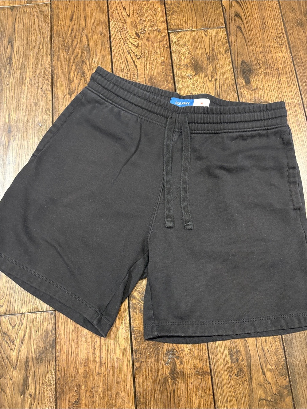 Old Navy Men's Black Drawstring Shorts, Size M